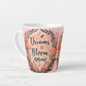 Träume Beginnen einer neuen Tasse (Linke Ecke)
