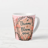 Träume Beginnen einer neuen Tasse (Rechte Ecke)