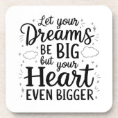 Träume Big Untersetzer (Vorderseite)