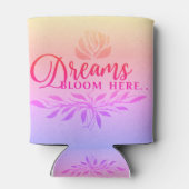 Träume blühen hier dosenkühler (Rückseite)