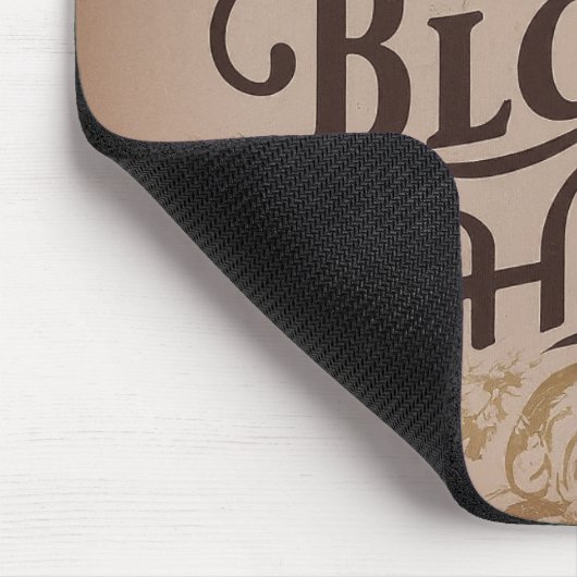 Träume blühen hier mousepad (Ecke)