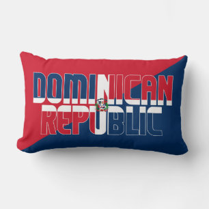 Träume bunt mit der Dominikanischen Republik Lendenkissen