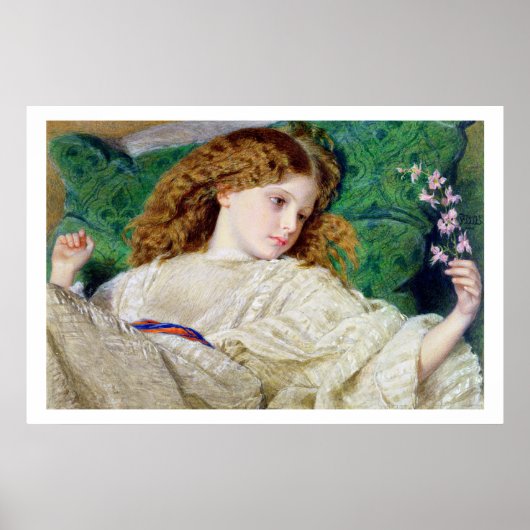 Träume, c.1861 (w/c, Körperfarbe und Kaugummi über Poster (Vorne)
