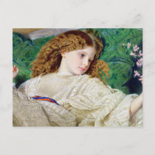 Träume, c.1861 (w/c, Körperfarbe und Kaugummi über Postkarte