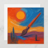 Träume Dankeskarte (Vorne/Hinten)