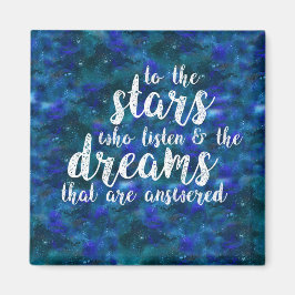 Träume, die beantwortet werden magnet