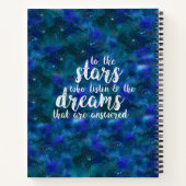 Träume, die beantwortet werden notizblock (Rückseite)