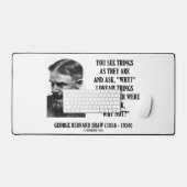 Träume Dinge, die sie nie Gefragt wurden, warum ni Schreibtischunterlage (Tastatur & Maus)