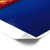 Träume einer bohemischen Nacktschnecke Poster (Ecke)