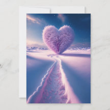 Träume einer Winternacht: Einladung unter Hochzeit