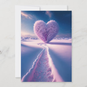 Träume einer Winternacht: Einladung unter Hochzeit