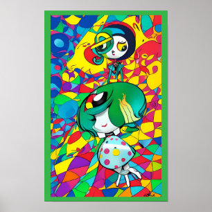 Träume eines Cartoon Kindheit Poster