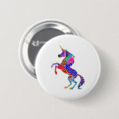 Träume   EINHORN Natur-n Button (Vorne & Hinten)