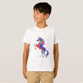 Träume   EINHORN Natur-n T-Shirt (Vorne ganz)