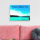 Träume, Errungenschaften, lebenslange Leinwand (Insitu (Wohnzimmer))