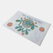 Träume erwecken fußmatte (Schrägansicht)