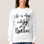 Träume erwecken sweatshirt (Vorderseite)