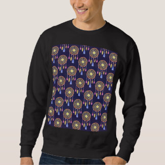 Träume Federn Aquarellfarben Nahtlose Textur Sweatshirt
