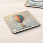 "Träume fliegen" Getränkeuntersetzer (Linke Seite)