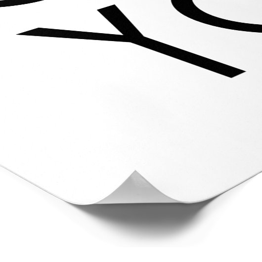 Träume funktionieren nur, wenn Sie do-black.png Poster (Ecke)