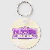 Träume für Geschirr Schlüsselanhänger (Vorderseite)