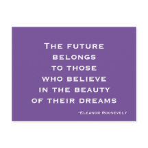 Träume, Glaube, Motivierend Lila und weiß