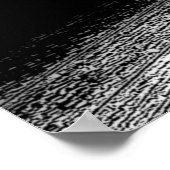 Träume glauben Basketball Poster erreichen (Ecke)