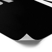 Träume glauben Basketball Zitat Poster erreichen (Ecke)