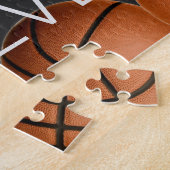 Träume glauben erreichen Basketball Puzzle (Seite)