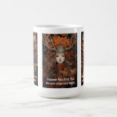 Träume glauben Motivierend Kaffeetasse (Mittel)