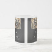 Träume glauben, Motivierend Zitat zu erreichen Mod Mattglastasse (Mittel)