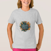 Träume. Glauben Sie. Erreichen. Kinder Basic T-Shi T-Shirt (Vorderseite)