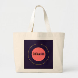 Träume groß — 90er Maximalist-Tasche | Retro Jumbo Stoffbeutel
