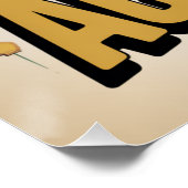 Träume groß, beginne klein, handle jetzt poster (Ecke)