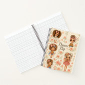 Träume groß Chibi-Mädchen-Tagebuch Notizblock (Innenseite)