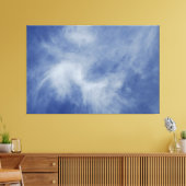 Träume groß! Der Himmel ist das Limit auf einem Leinwanddruck (Insitu (Wohnzimmer))