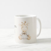 Träume groß Giraffe Kaffeetasse (VorderseiteRechts)