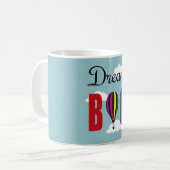 Träume groß kaffeetasse (Vorderseite Links)