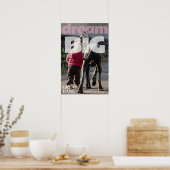 Träume groß, Kleiner, mit deiner Deutschen Dogge Poster (Küche)