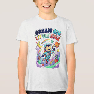 Träume groß Kleiner Stern Kinder T-Shirt Tri-Blend Shirt