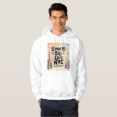 Träume groß, lebe NYC Hoodie (Vorne ganz)