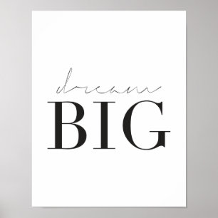 Träume Groß Poster