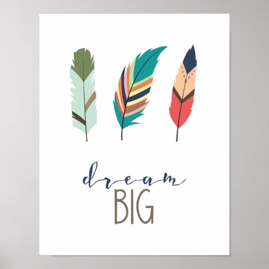 Träume Groß Poster (Vorne)