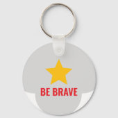 Träume groß, sei tapfer schlüsselanhänger (Rückseite)