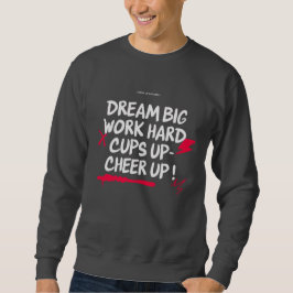 TRÄUME GROSS T-Shirt für Herren AUFMUNTERUNG Sweatshirt