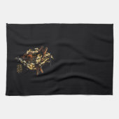 Träume haben uns nicht zu Königen gemacht. Drachen Geschirrtuch (Horizontal)