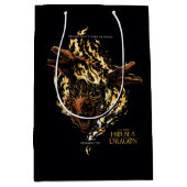 Träume haben uns nicht zu Königen gemacht. Drachen Mittlere Geschenktüte (Vorderseite)