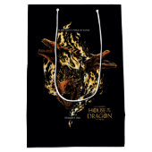 Träume haben uns nicht zu Königen gemacht. Drachen Mittlere Geschenktüte (Rückseite)