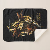 Träume haben uns nicht zu Königen gemacht. Drachen Sherpadecke (Vorderseite (Horizontal))