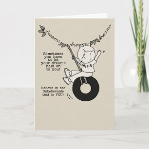 Träume halten dich fest karte